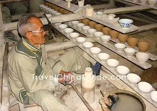 Pottery Handcraft, Ancient Kiln, JIngdezhen